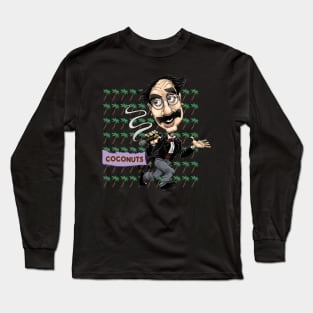 Gift Men  Groucho Marxs Retro Movie Vintage Long Sleeve T-Shirt